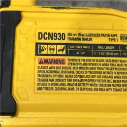 AS-IS DEWALT 20V 30 Degree Cordless Framing Nailer (Tool-Only)