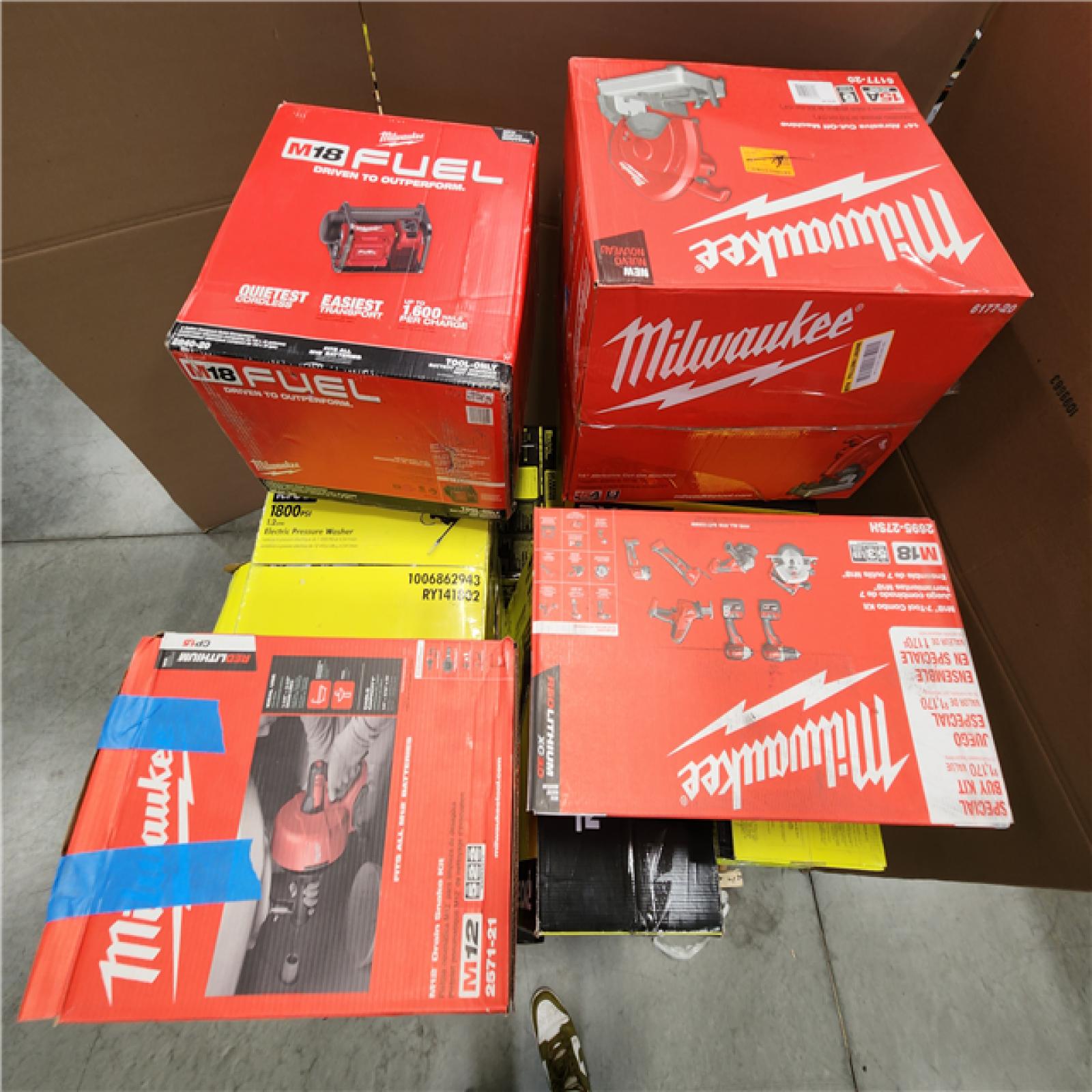 CALIFORNIA AS-IS TOOL PALLET