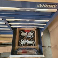 CALIFORNIA AS-IS HUSKY 46 in. 9-DRAWER MOBILE WORK BENCH