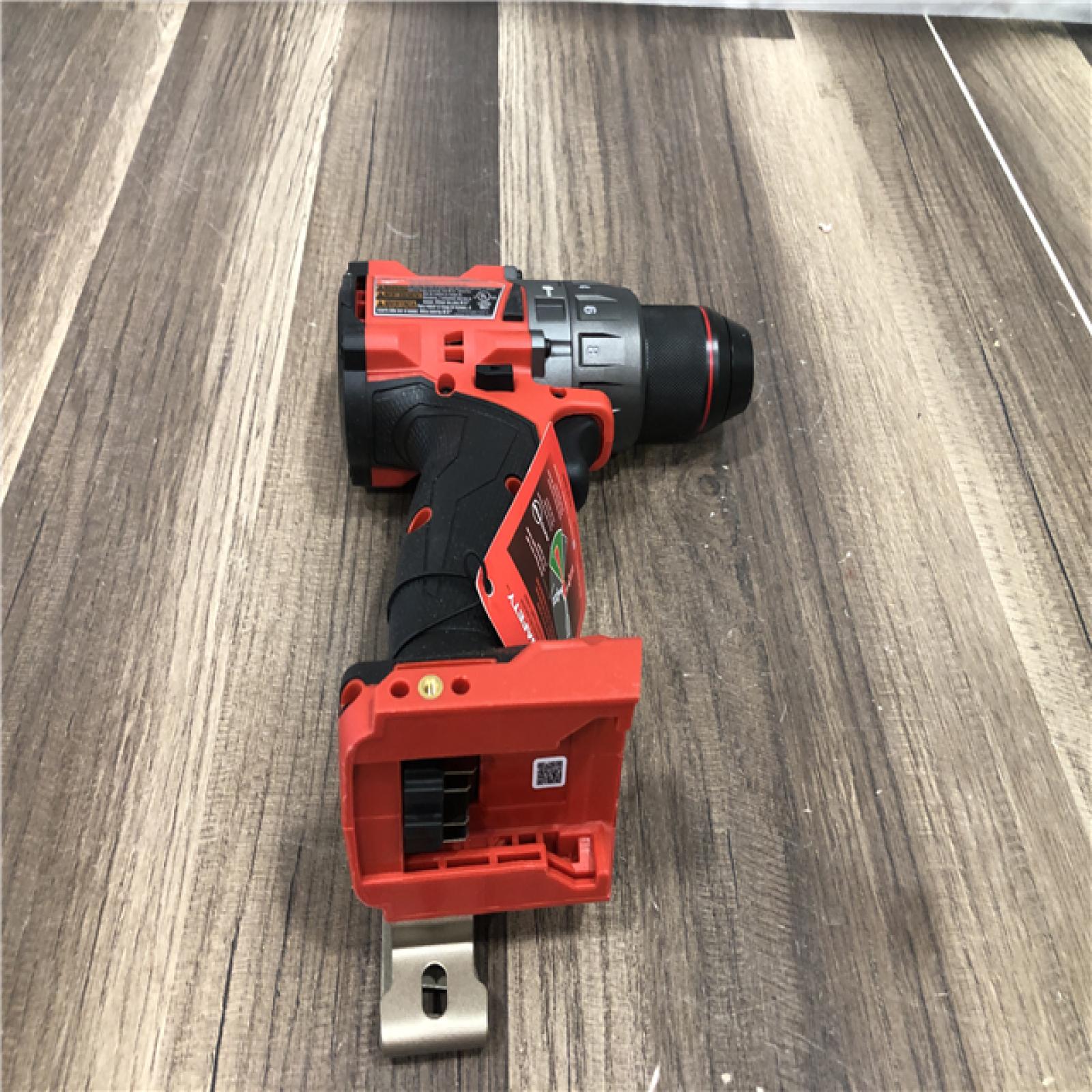 AS-IS Milwaukee FUEL 18V Lithium-Ion Brushless Cordless 1/2 in. Hammer Drill/Driver (Tool-Only)