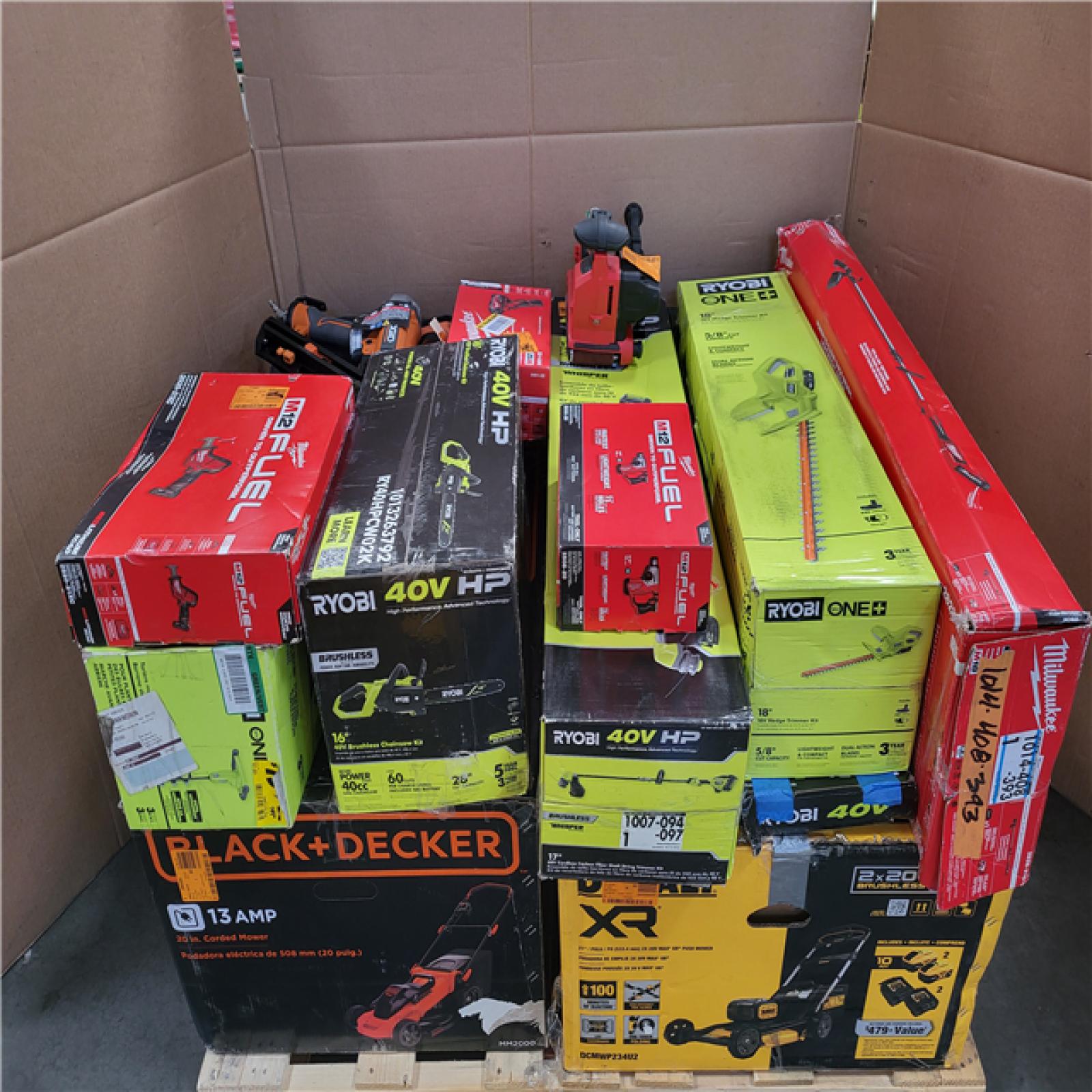 CALIFORNIA AS-IS TOOL PALLET