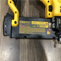 AS-IS DEWALT 20V MAX XR Lithium-Ion 2-1/8 in. 18-Gauge Electric Cordless Brad Nailer Kit