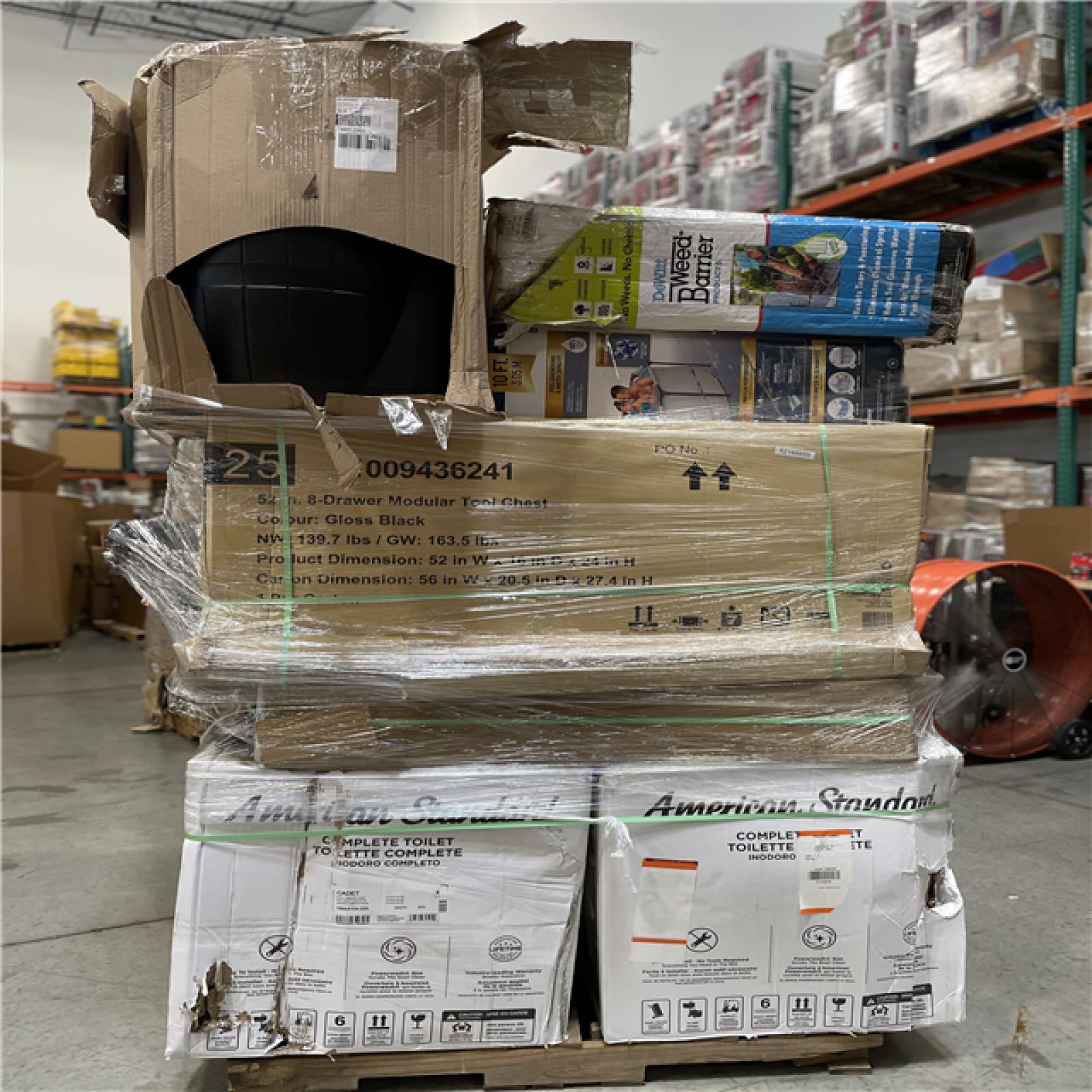 DALLAS LOCATION- AS-IS HOME IMPROVEMENT PALLET