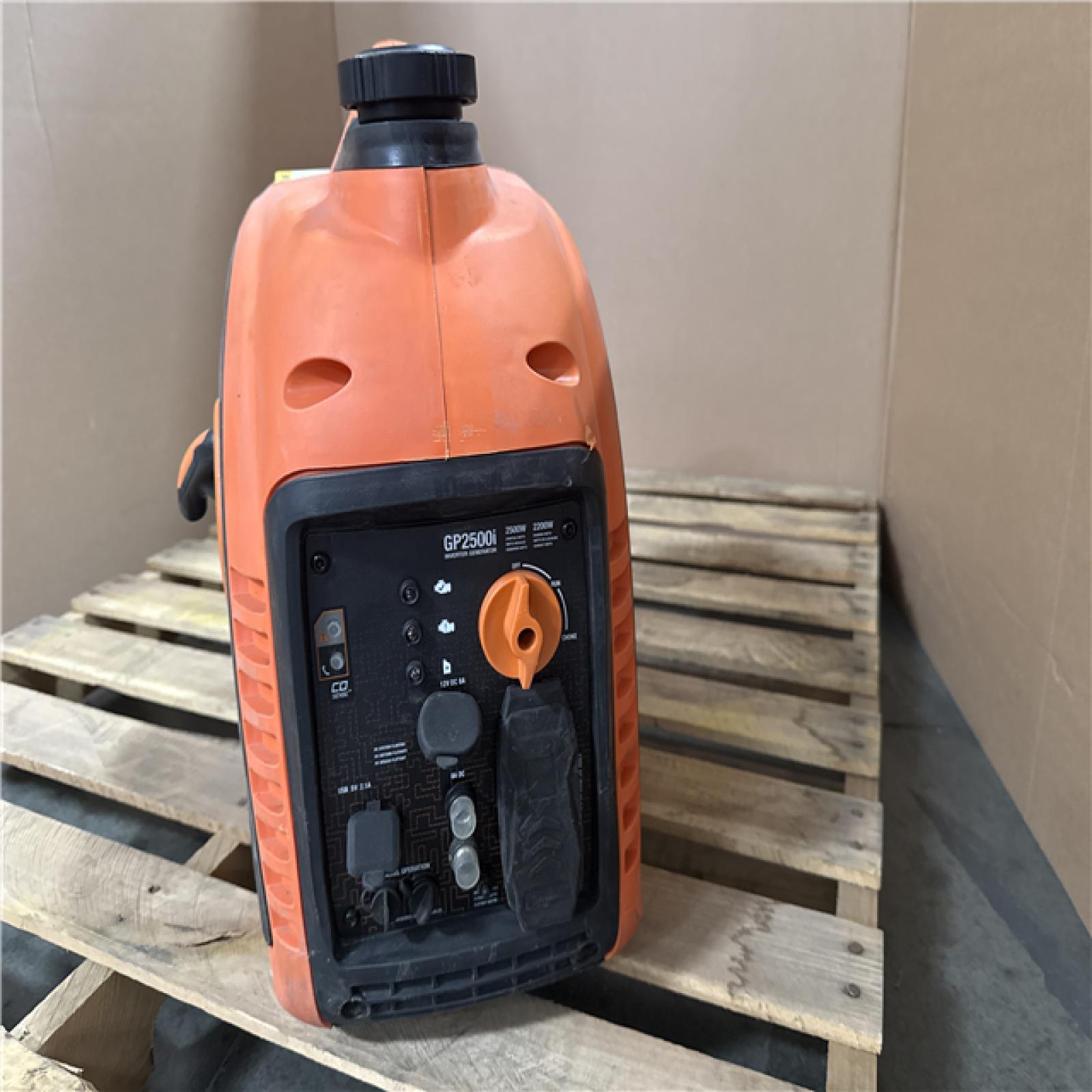CALIFORNIA AS-IS GENERAC GENERATOR GP2500i