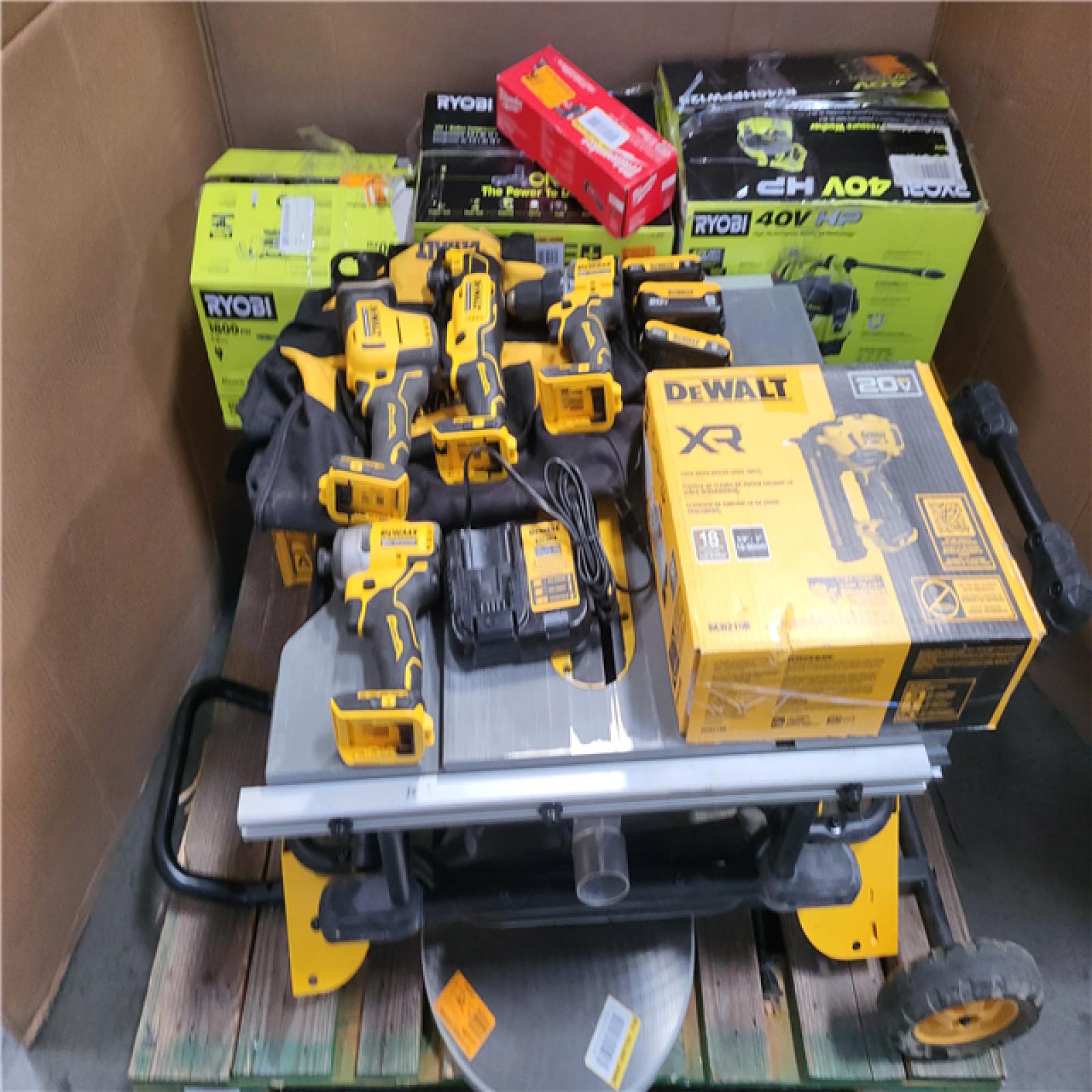 CALIFORNIA AS-IS TOOL PALLET