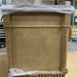DALLAS LOCATION - Home Decorators Collection Aberdeen 48 in. Single Sink Freestanding Antique Oak Bath Vanity with Carrara Marble Top