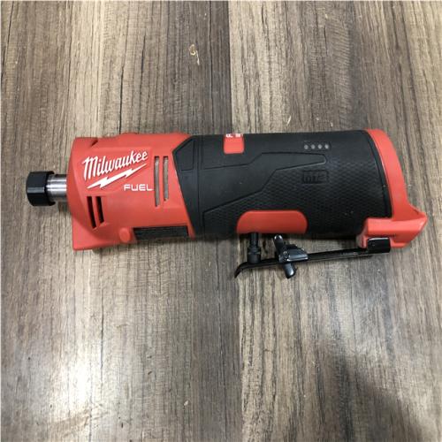 AS-IS Milwaukee FUEL 12V Lithium-Ion Brushless Cordless 1/4 in. Straight Die Grinder (Tool-Only)