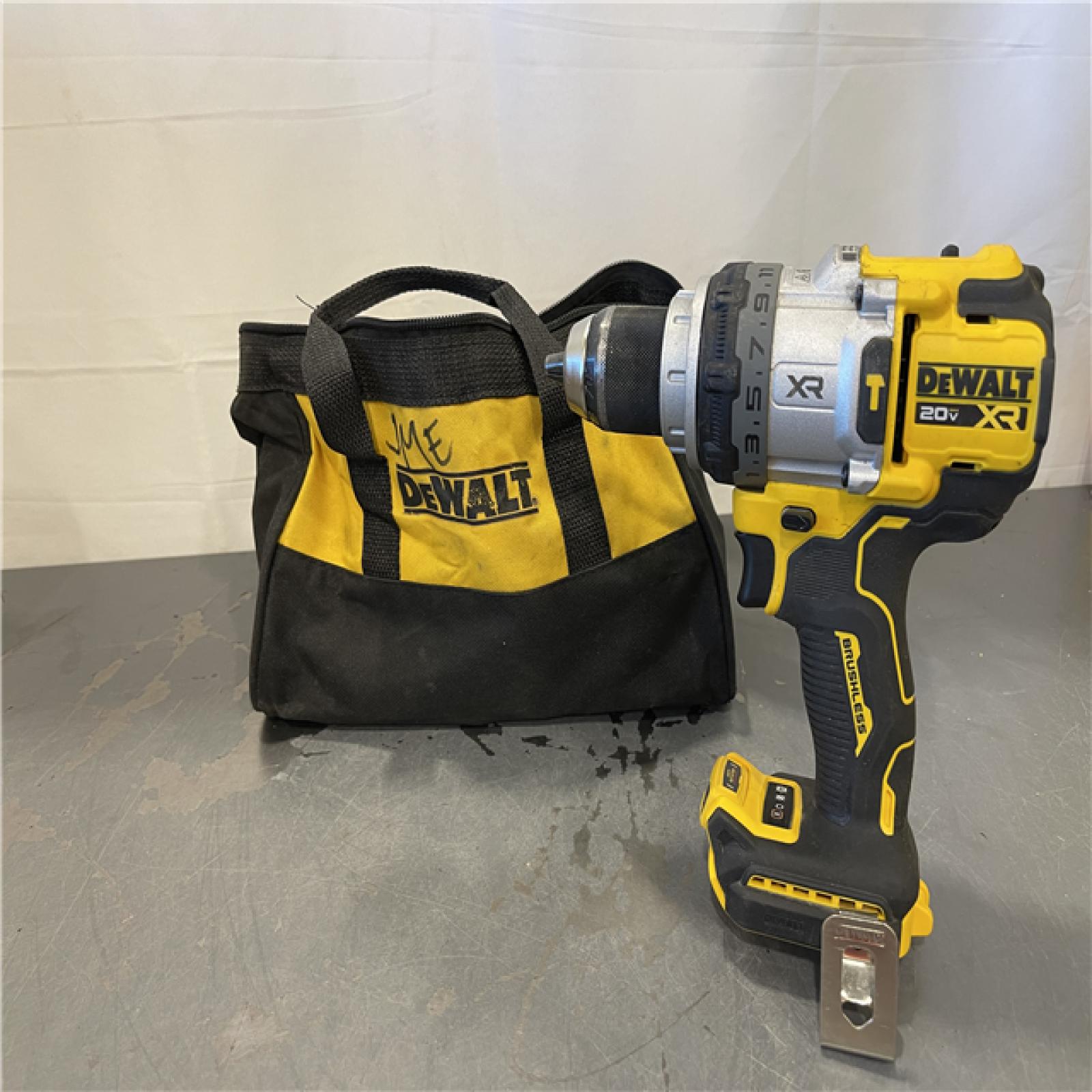 As-IS - DEWALT 20V MAX Brushless Cordless 1/2 3-Speed Hammer Drill