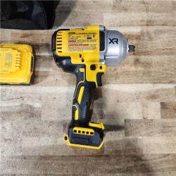 HOUSTON LOCATION - AS - IS DEWALT 20V MAX Lithium-Ion Cordless 1/2 in. Impact Wrench Kit