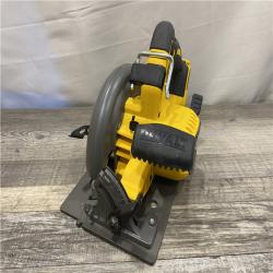 AS-IS DEWALT FLEXVOLT 60V MAX Cordless Brushless 7-1/4 in. Circular Saw with Brake (Tool Only)