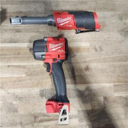 HOUSTON LOCATION - AS-IS MILWAUKEE 2 TOOL COMBO KIT W/ (2) BATTERY & CHARGER