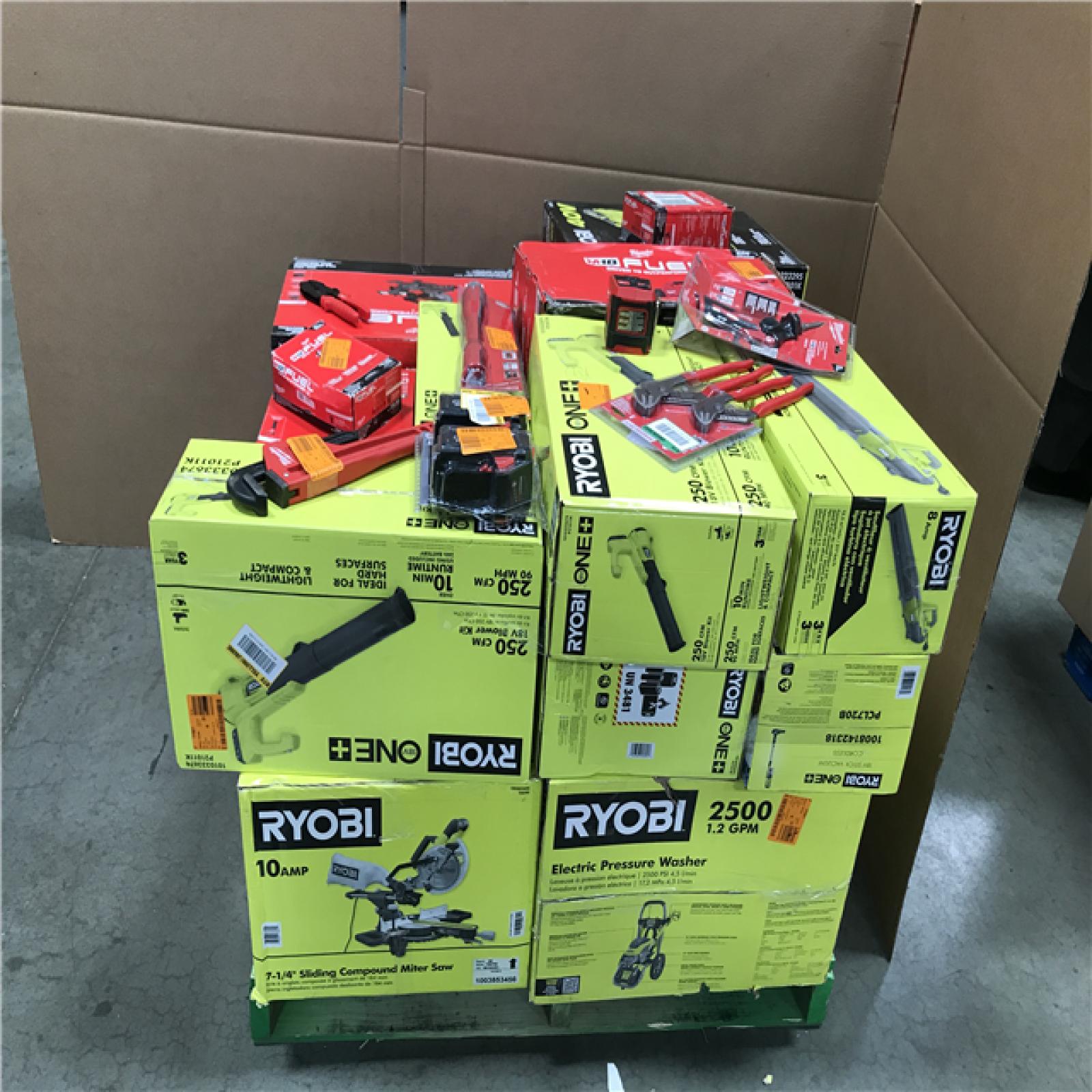 CALIFORNIA AS-IS TOOL PALLET
