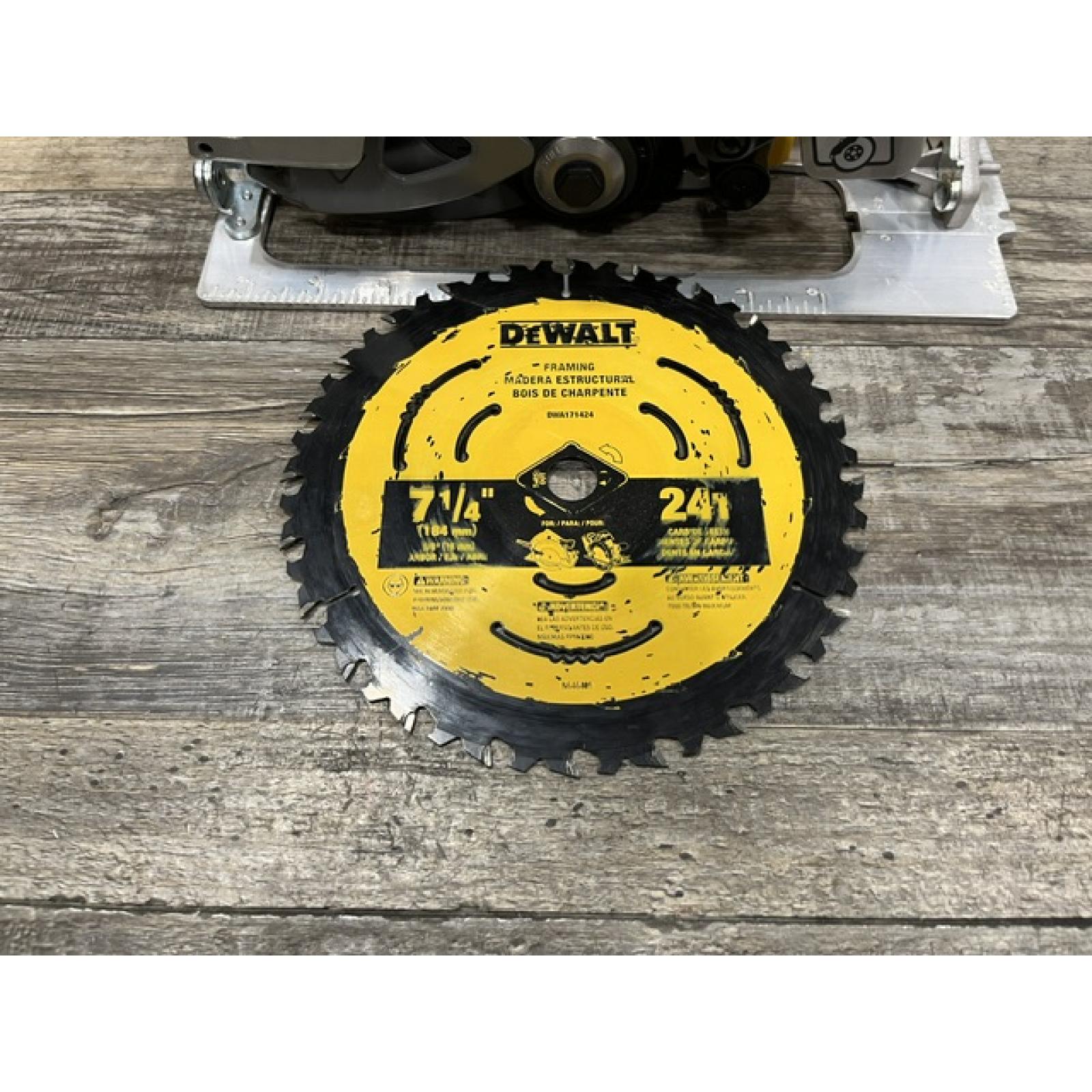 AS-IS DEWALT 20-Volt MAX 7-1/4 in. Cordless Circular Saw (Tool Only)