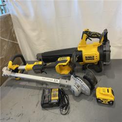 AS-IS - DEWALT 20V MAX Cordless Battery Powered String Trimmer & Blower Combo Kit