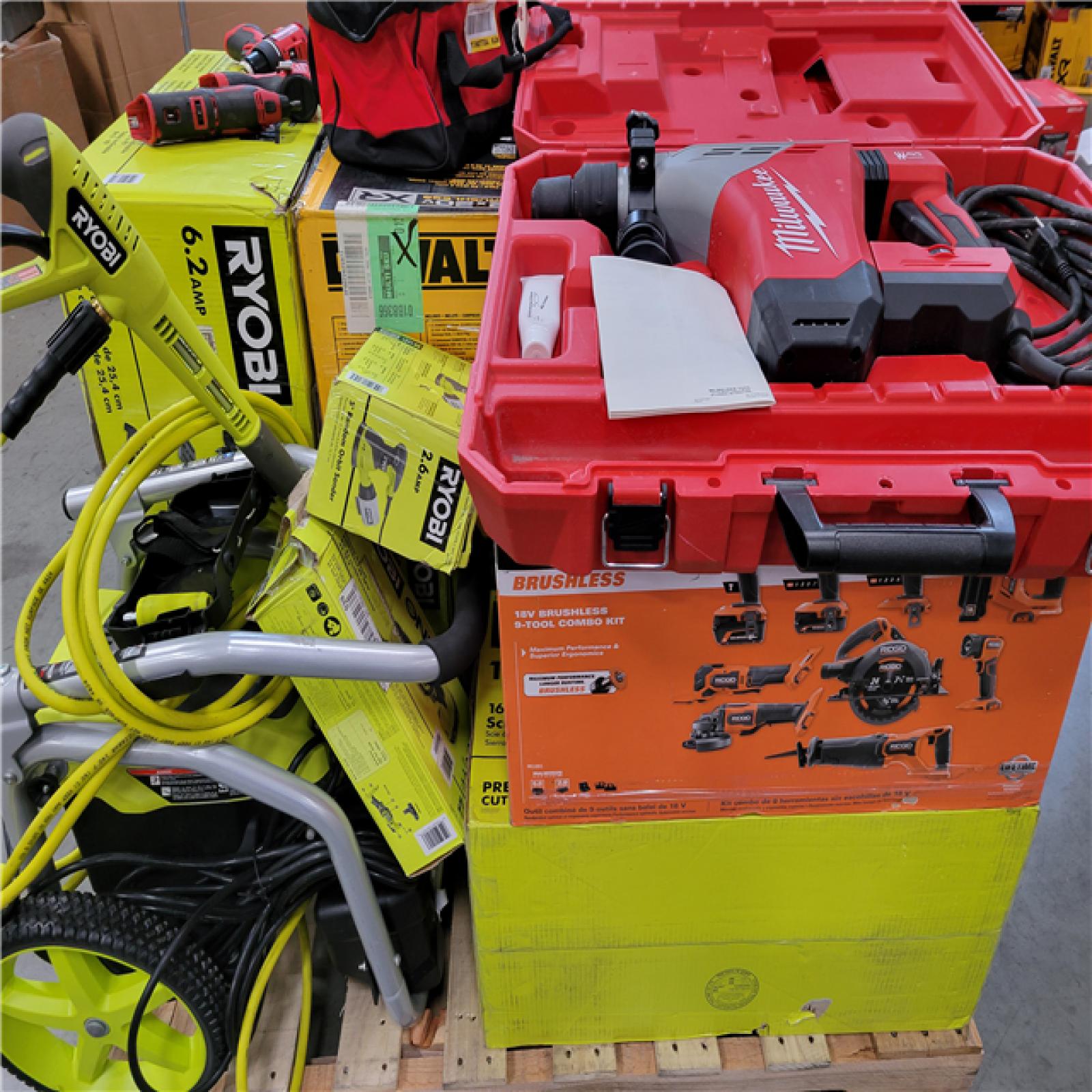 CALIFORNIA AS-IS TOOL PALLET