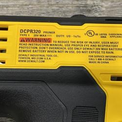 AS-IS DEWALT 20V MAX Cordless Battery Powered Pruner Kit