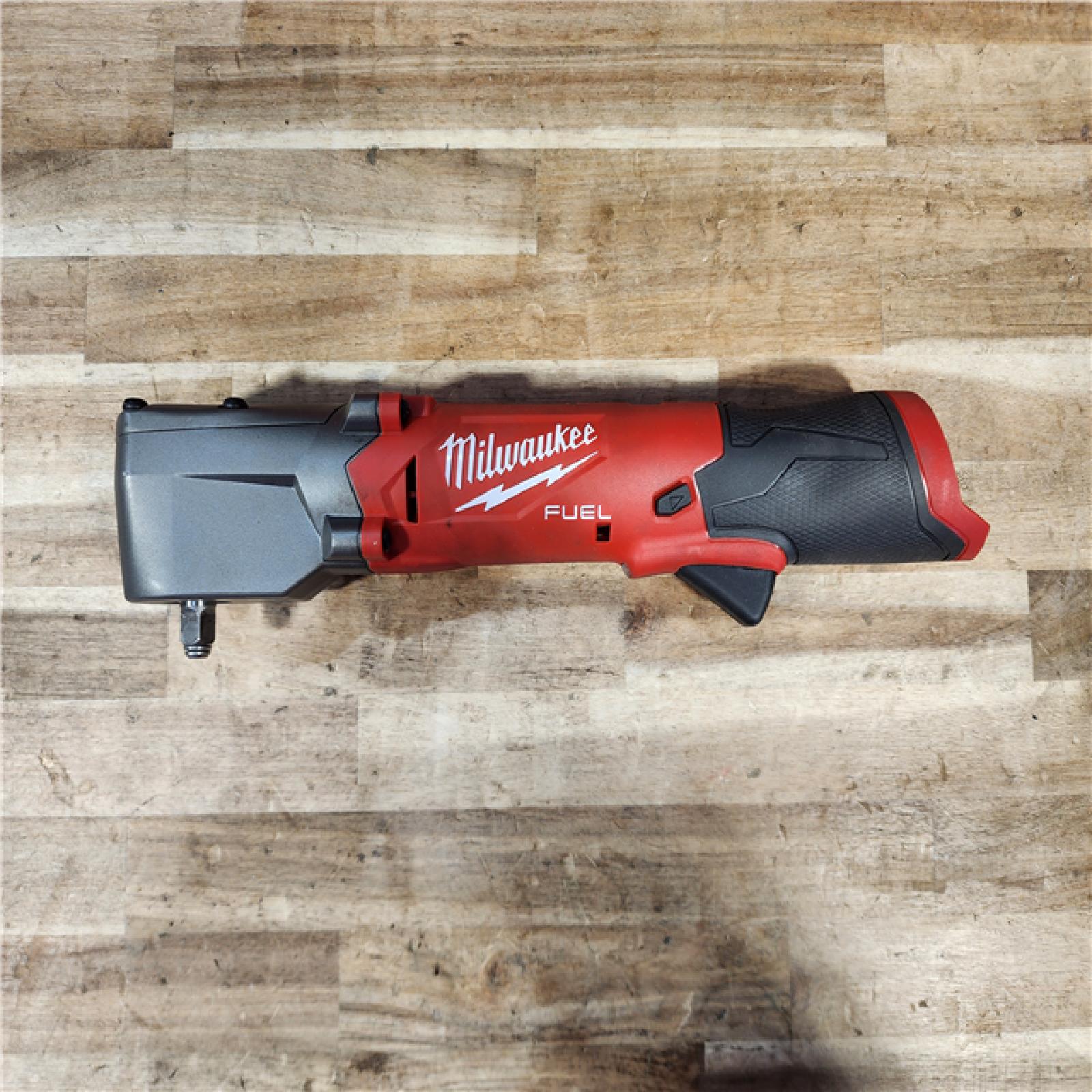 HOUSTON LOCATION - AS-IS Milwaukee FUEL 12V Lithium-Ion Brushless Cordless 3/8 in. Right Angle Impact Wrench (Tool-Only)