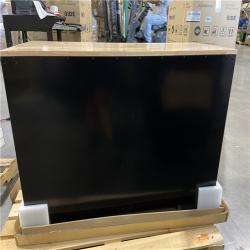DALLAS LOCATION - Husky Tool Storage 46 in. W x 18 in. D 9-Drawer Mobile Workbench Cabinet in Gloss Black