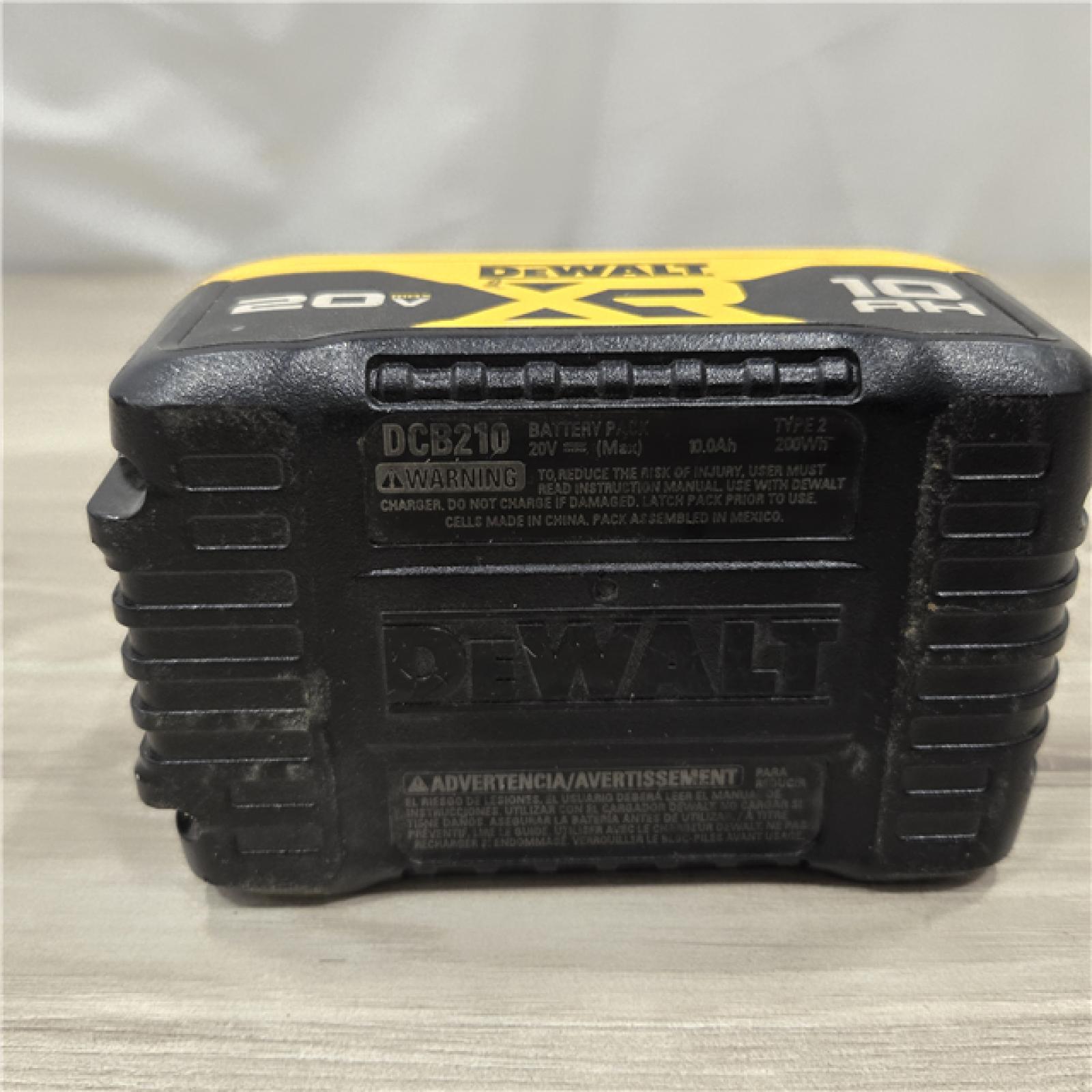 AS-IS DeWALT DCB210 20V MAX XR 10.0 AH Lithium-Ion Battery