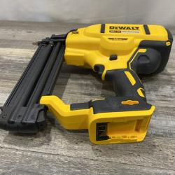 AS-IS DEWALT 20V MAX XR Lithium-Ion Electric Cordless 18-Gauge Brad Nailer (Tool Only)