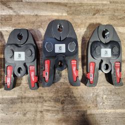 HOUSTON LOCATION - AS-IS (APPEARS LIKE NEW) Milwaukee 2922-22M M18 FORCE LOGIC Press Tool Kit W/ One-Key with 1/4 -7/8  Streamline ACR Jaws
