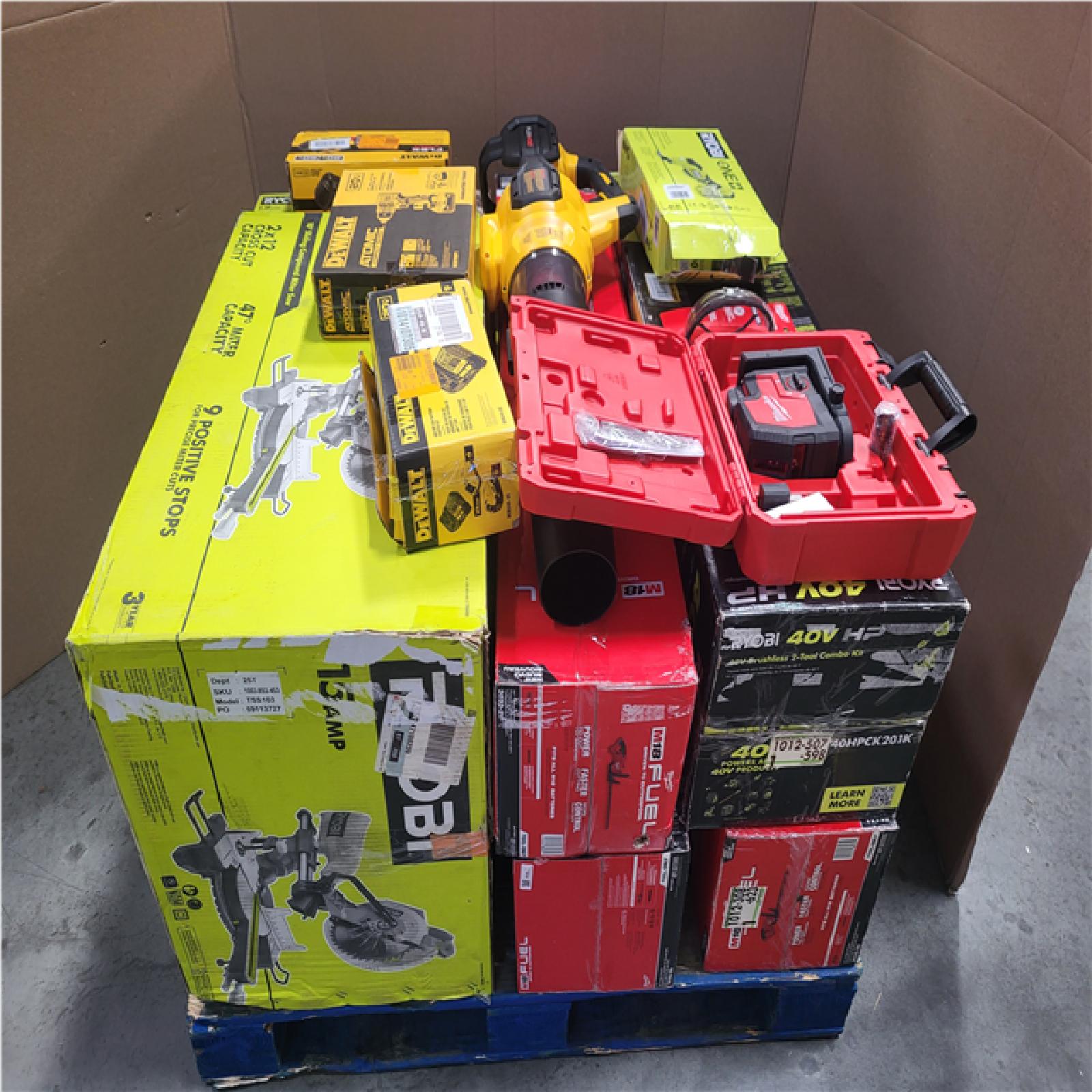 CALIFORNIA AS-IS TOOL PALLET