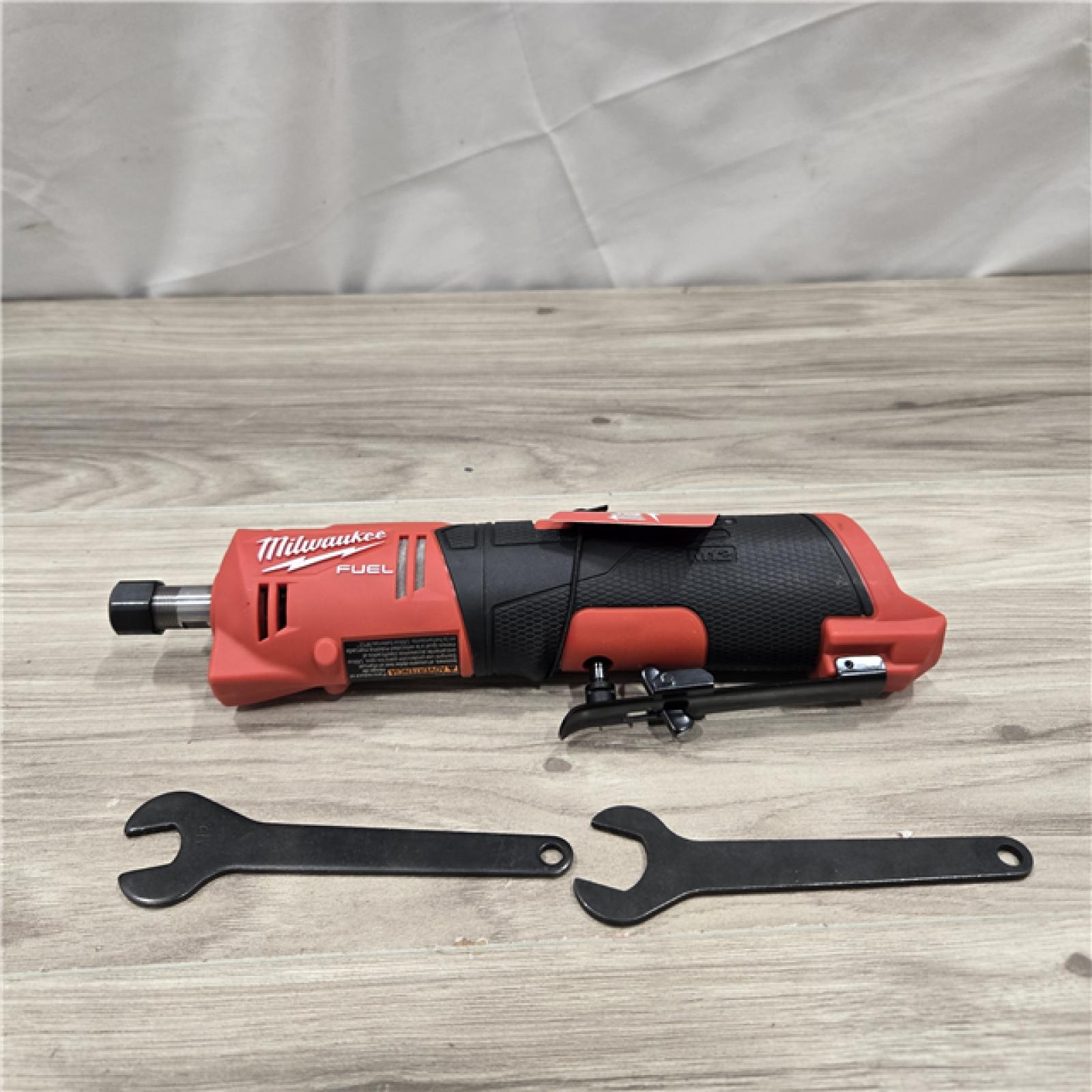 AS-IS Milwaukee M12 FUEL Brushless Cordless Straight Die Grinder (Tool-Only)