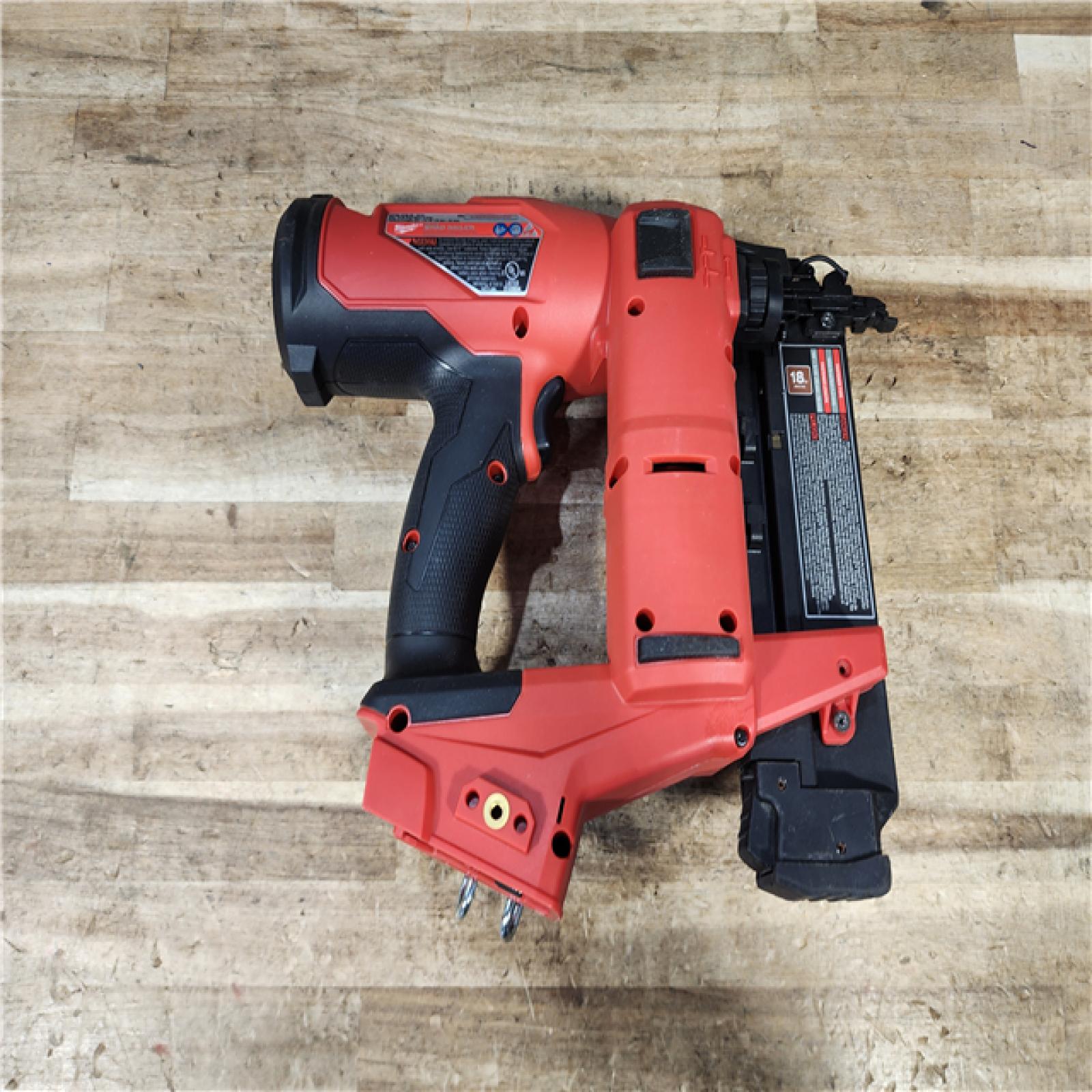 HOUSTON LOCATION - AS - IS Milwaukee FUEL 18-Volt Lithium-Ion Brushless Cordless Gen II 18-Gauge Brad Nailer (Tool-Only)