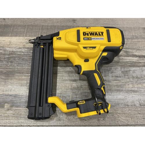 AS-IS DEWALT 20V MAX XR Lithium-Ion Electric Cordless 18-Gauge Brad Nailer (Tool Only)