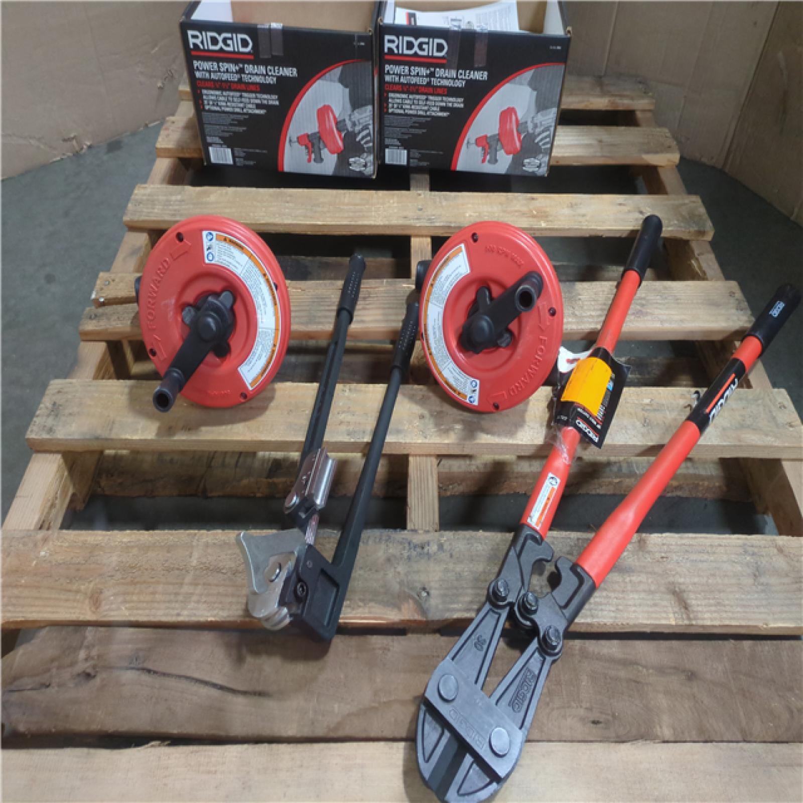 California AS-IS Ridgid Tool Pallet