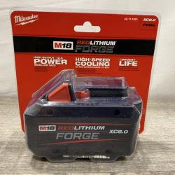 NEW - Milwaukee 18V Lithium-Ion REDLITHIUM FORGE XC 8.0 Ah Battery Pack