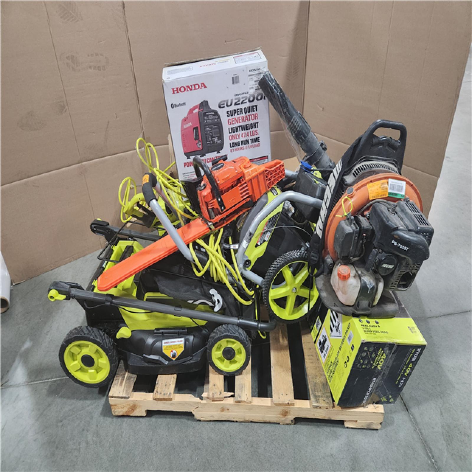 CALIFORNIA AS-IS OUTDOOR POWER EQUIPMENT