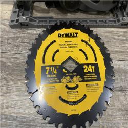 AS-IS DEWALT FLEXVOLT 60V MAX Cordless Brushless 7-1/4 in. Wormdrive Style Circular Saw (Tool Only)