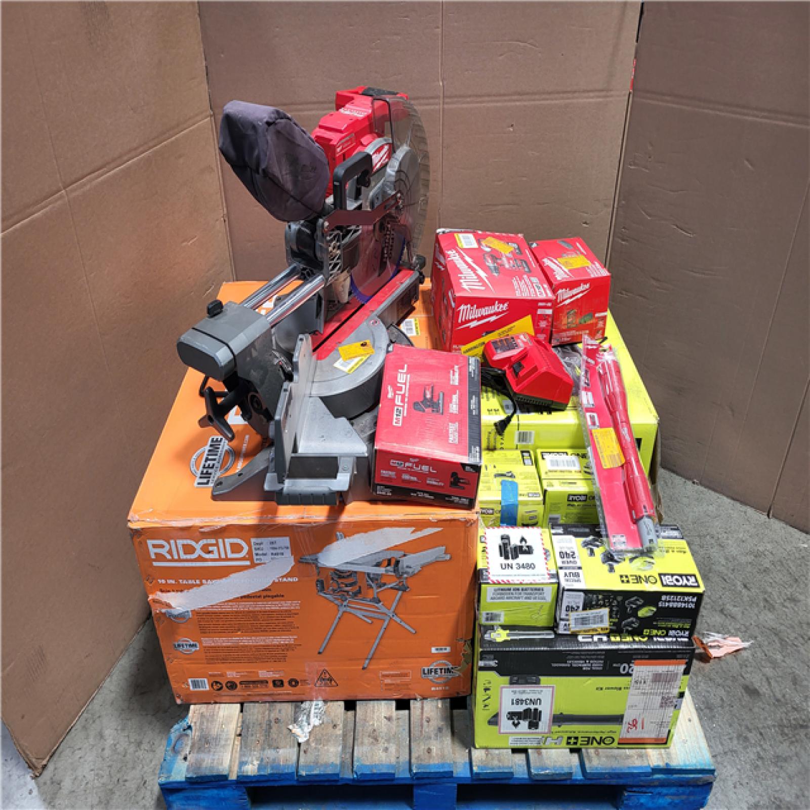 CALIFORNIA AS-IS TOOL PALLET