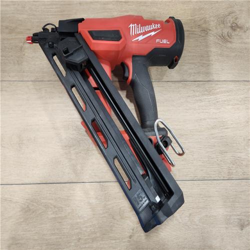 AS-IS- Milwaukee M18 FUEL 15 Ga. 18 Volt Brushless Angled Finish Nailer