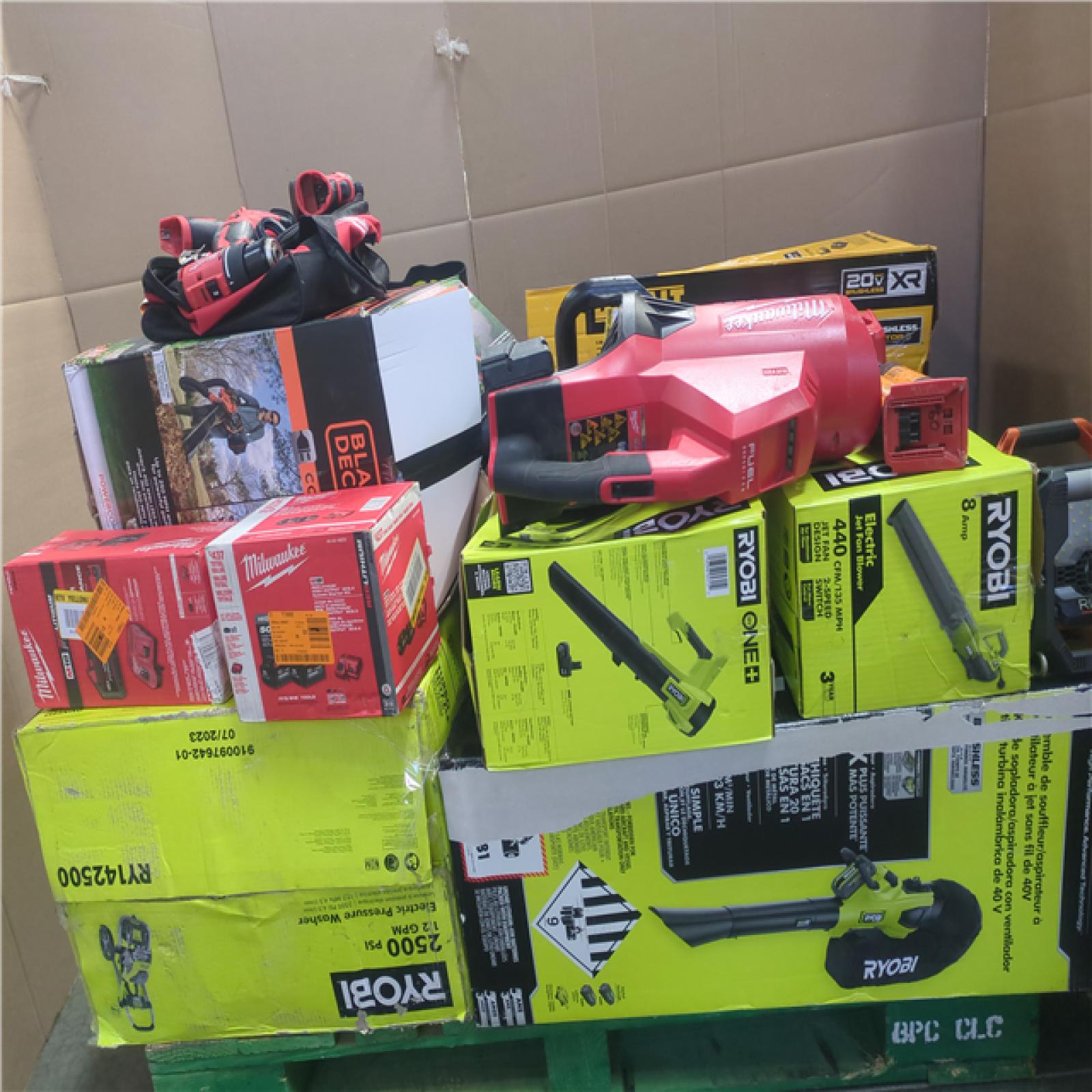 CALIFORNIA AS-IS TOOL PALLET