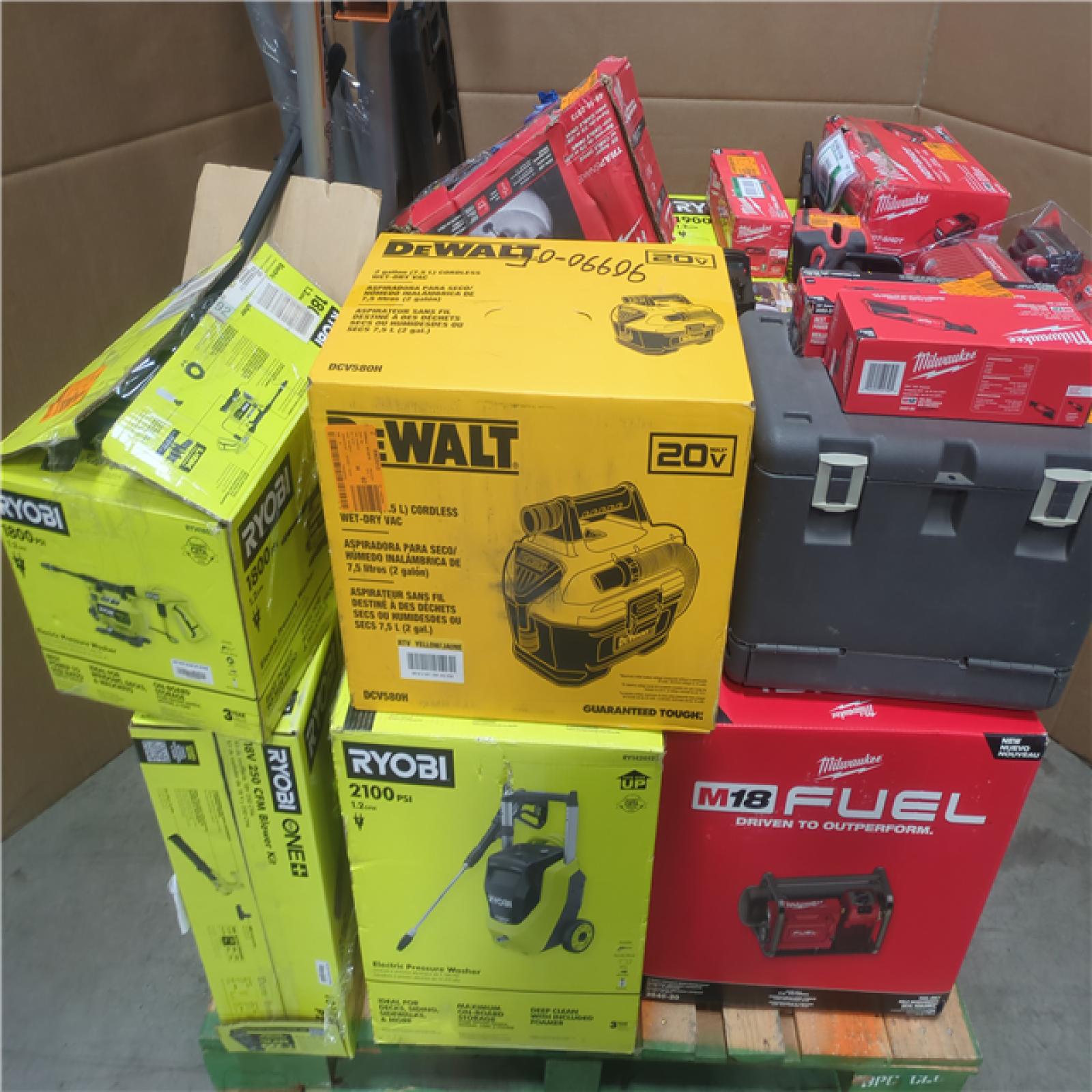 CALIFORNIA AS-IS TOOL PALLET
