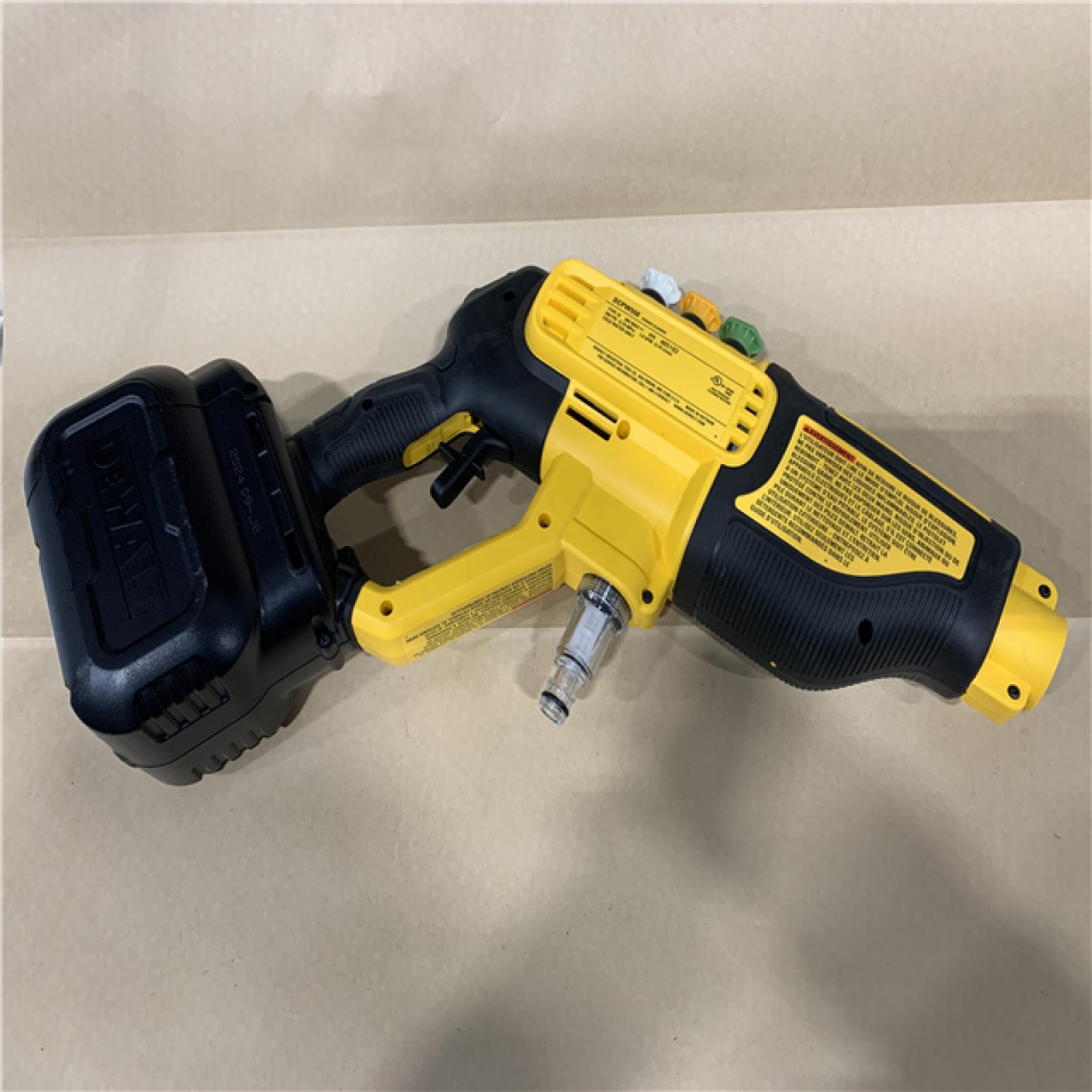 AS-IS - Dewalt 20V 550 PSI 1 GPM Cordless Power Cleaner (Tool-Only) DCPW550B