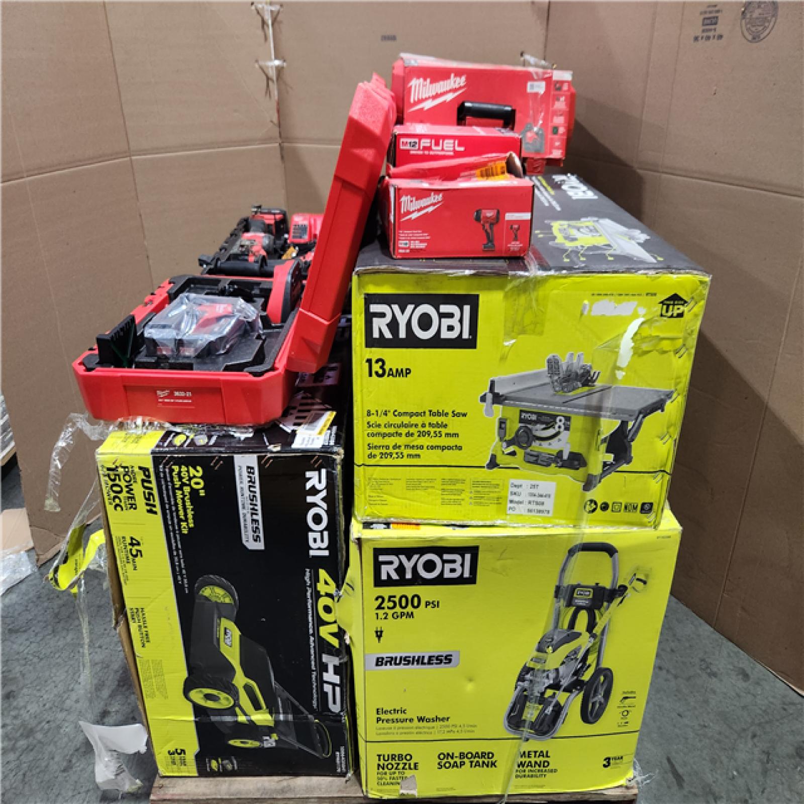 CALIFORNIA AS-IS TOOL PALLET