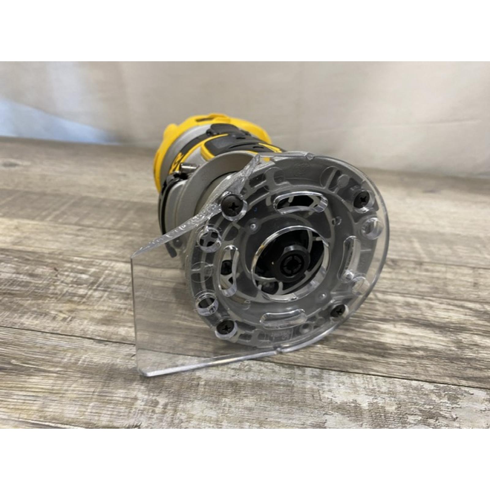 AS-IS DEWALT 20V MAX XR Cordless Brushless Fixed Base Compact Router (Tool Only)