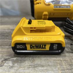AS-IS DEWALT 20-Volt MAX Lithium-Ion Compact Cordless Task Light Kit