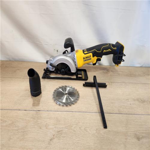 AS-IS- DEWALT ATOMIC 20V MAX Cordless Brushless 4-1/2 in. Circular Saw (Tool Only)