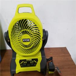 California NEW Ryobi One+ 18V 7.5 Bucket Top Misting Fan Kit  Includes (1) Battery & Charger