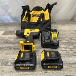 AS-IS DEWALT 20V MAX Cordless 1/2 in. Drill/Driver Kit