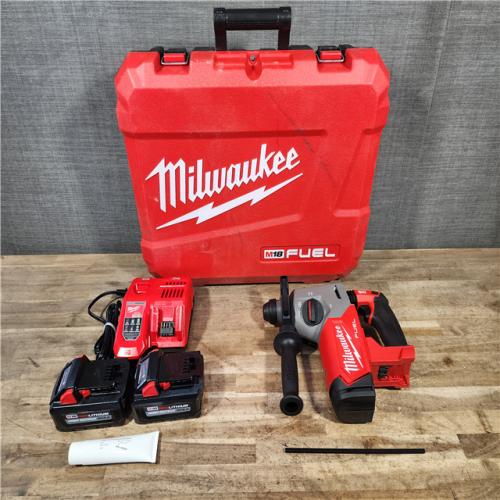 HOUSTON LOCATION - AS-IS (APPEARS LIKE NEW) Milwaukee FUEL 18V Lithium-Ion Brushless 1 in. Cordless SDS-Plus Rotary Hammer Kit