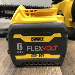 AS-IS DEWALT FLEXVOLT 60V MAX 16in. Brushless Cordless Battery Powered Chainsaw Kit