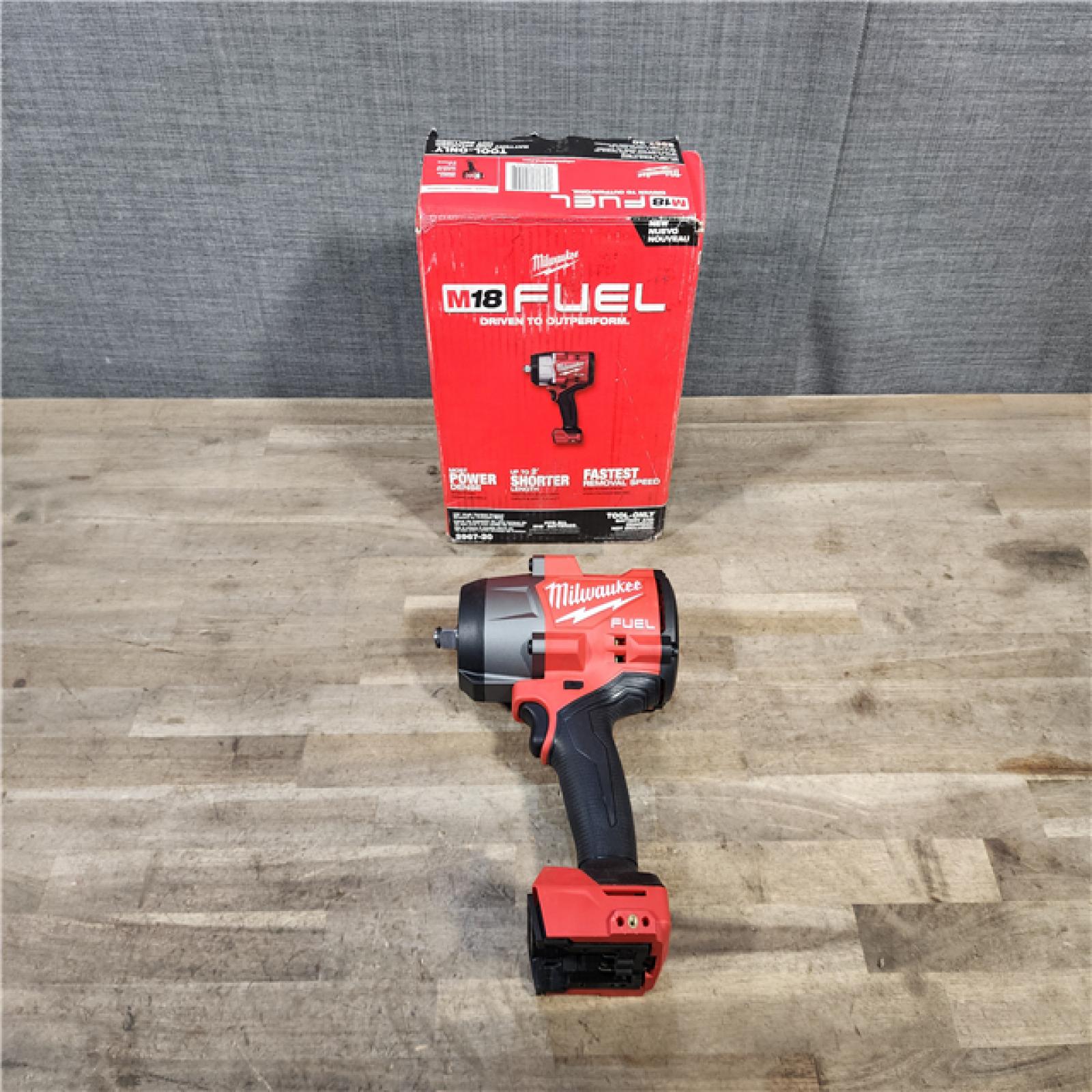 HOUSTON LOCATION - AS-IS (APPEARS LIKE NEW) Milwaukee M18 FUEL 18V Lithium-Ion Brushless Cordless 1/2 in. Impact Wrench with Friction Ring (Tool-Only)