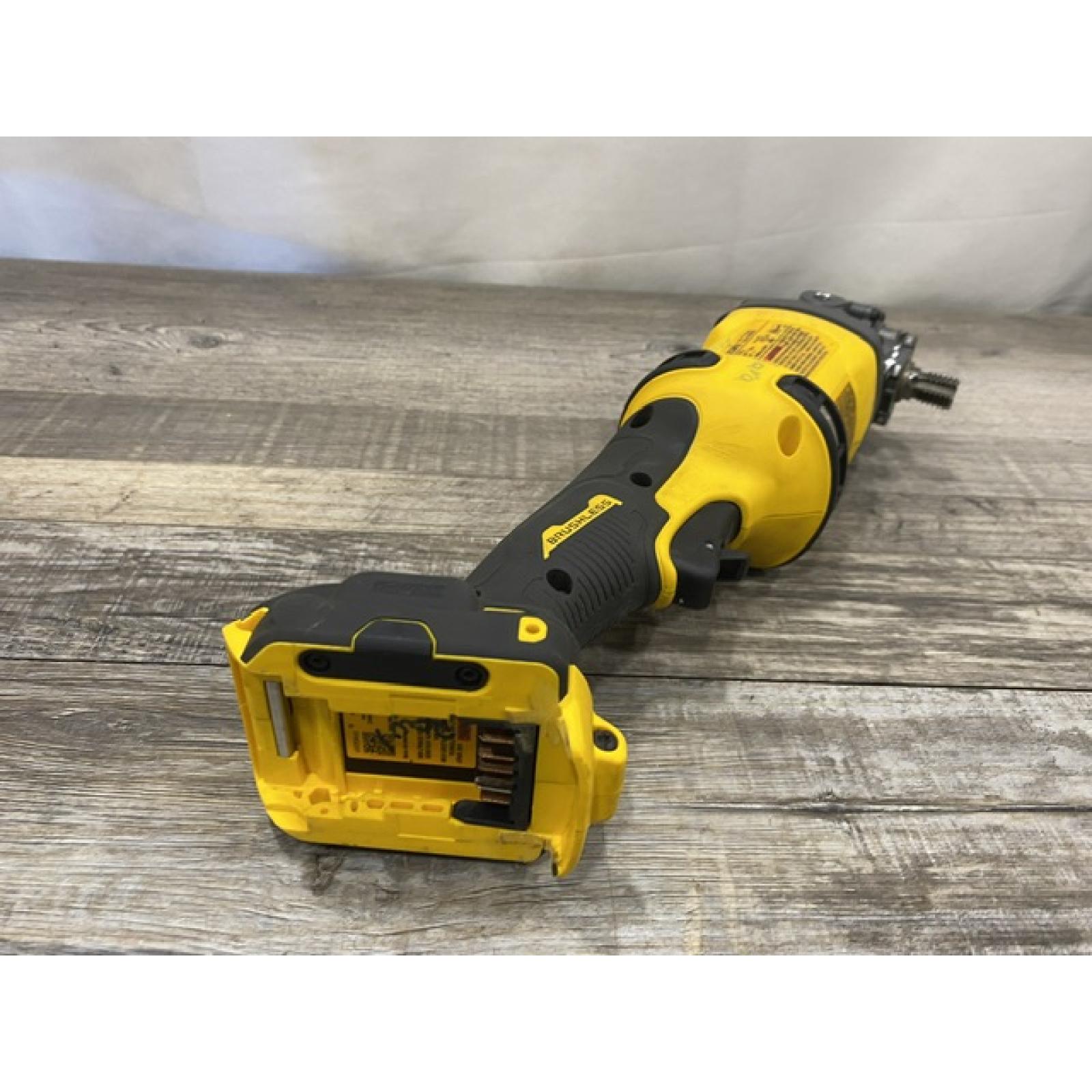 AS-IS DEWALT 60V MAX Cordless Brushless 4.5 in. to 6 in. Small Angle Grinder with Kickback Brake (Tool Only)