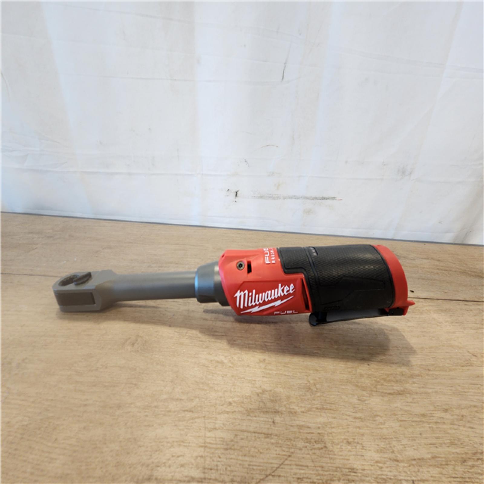 AS-IS- Milwaukee FUEL INSIDER 12V Lithium-Ion Brushless Cordless 1/4 in. - 3/8 in. Extended Reach Box Ratchet (Tool-Only)