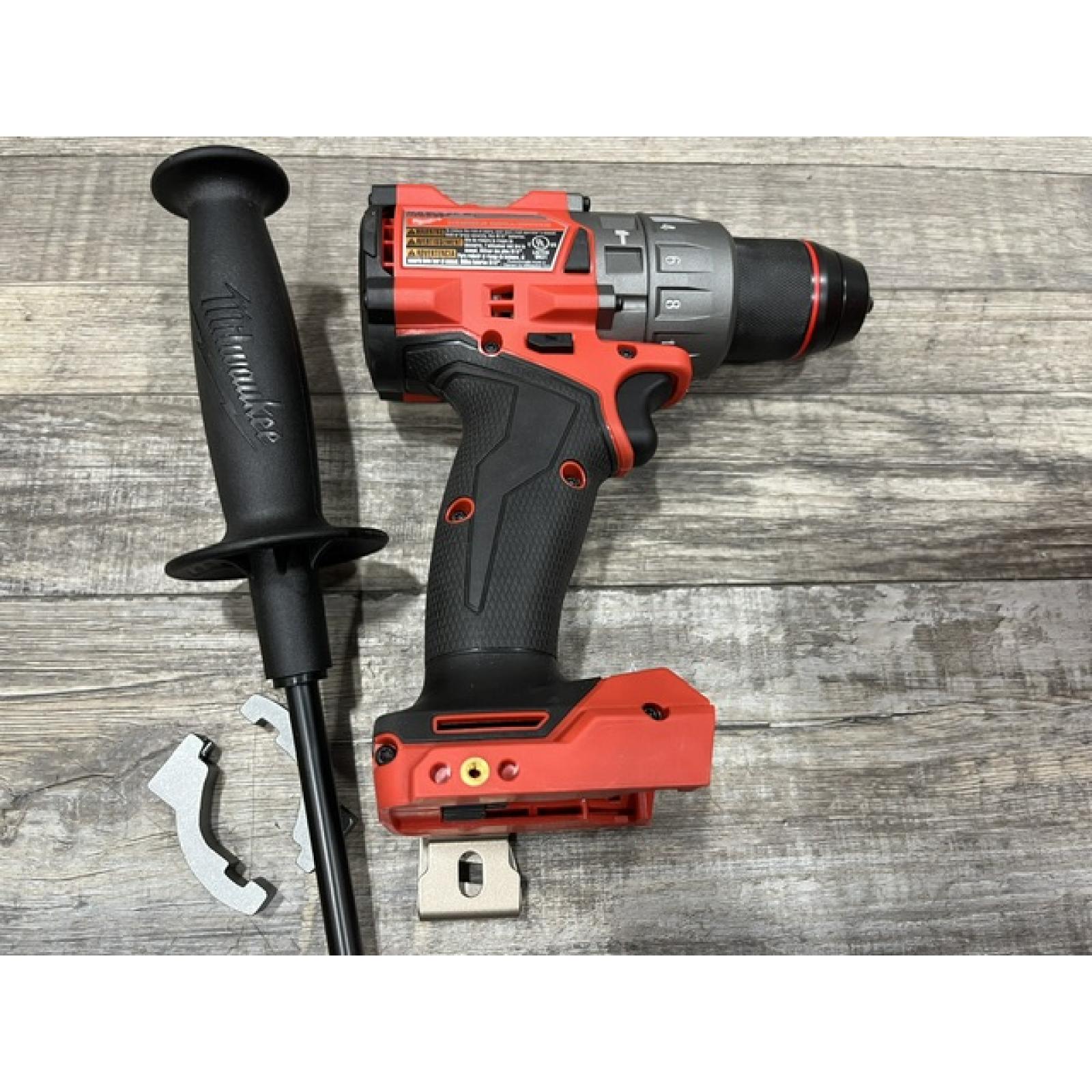 AS-IS Milwaukee FUEL 18V Lithium-Ion Brushless Cordless 1/2 in. Hammer Drill/Driver (Tool-Only)